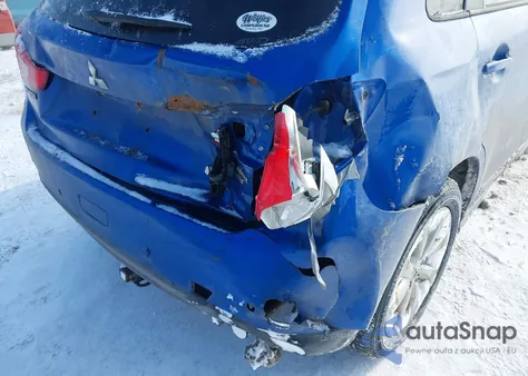 2015 Mitsubishi Outlander Sport Es from USA, damaged, VIN 4A4AR3AU2FE052182